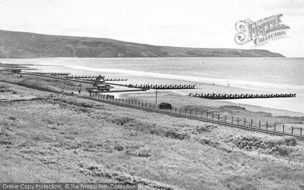 Photo of Llanaber, The Beach c.1955