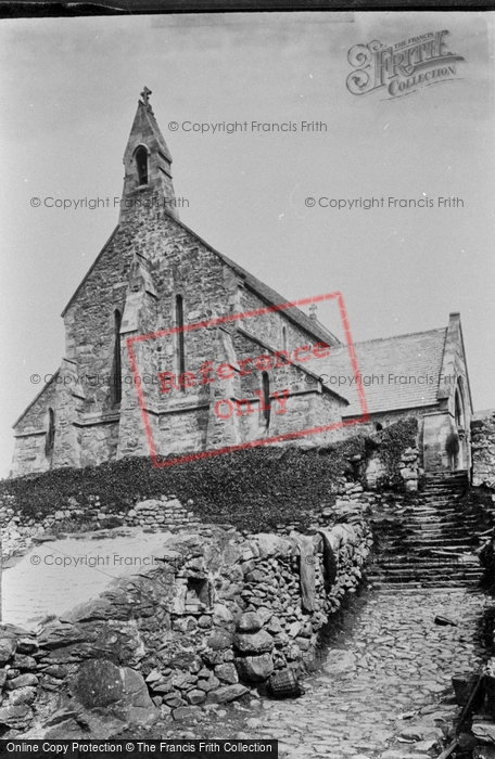 Photo of Llanaber, The Church From The West 1889