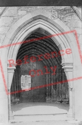 The Church Porch 1889, Llanaber
