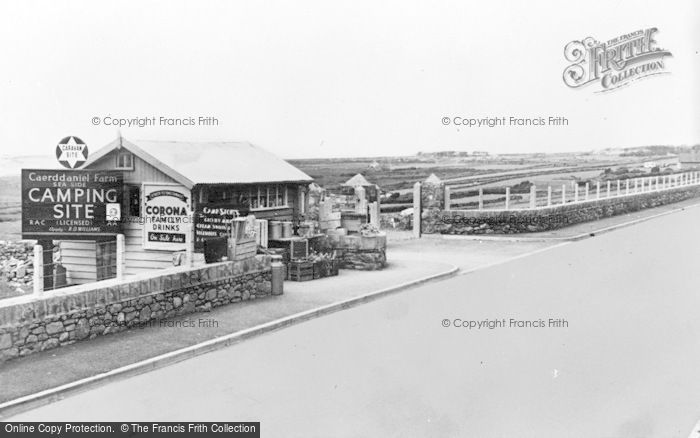 Photo of Llanaber, The Entrance, Caerddaniel Holiday Camping Site c.1955
