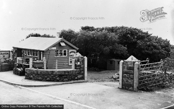 Photo of Llanaber, The Entrance, Caerddaniel Holiday Camping Site c.1955