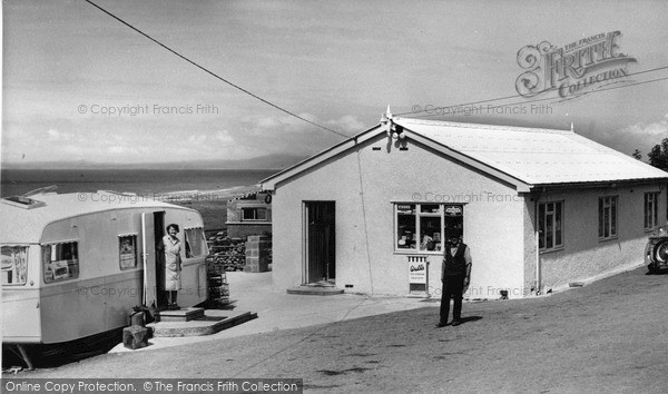 Photo of Llanaber, The Shop, Tyddyn Y Nant Caravan Site c.1960