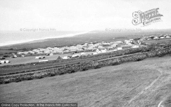 Photo of Llanaber, Tyddyn Y Nant Camping Site And Coast c.1955