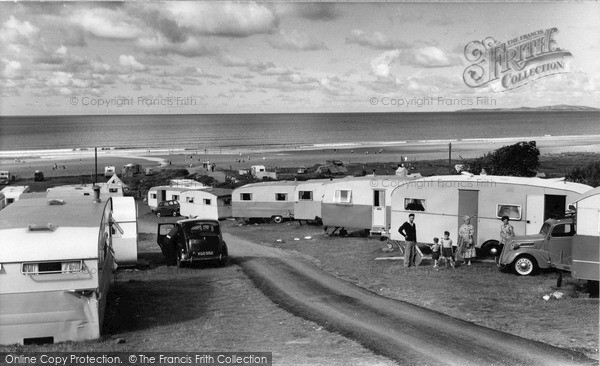 Photo of Llanaber, Tyddyn Y Nant Caravan Site c.1960