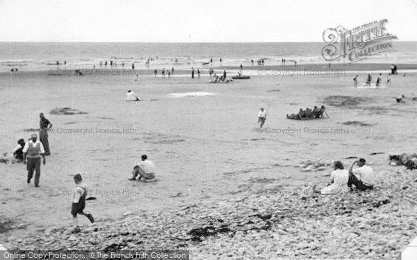 Photo of Llanaber, Tyddyn Y Nant, The Beach c.1950