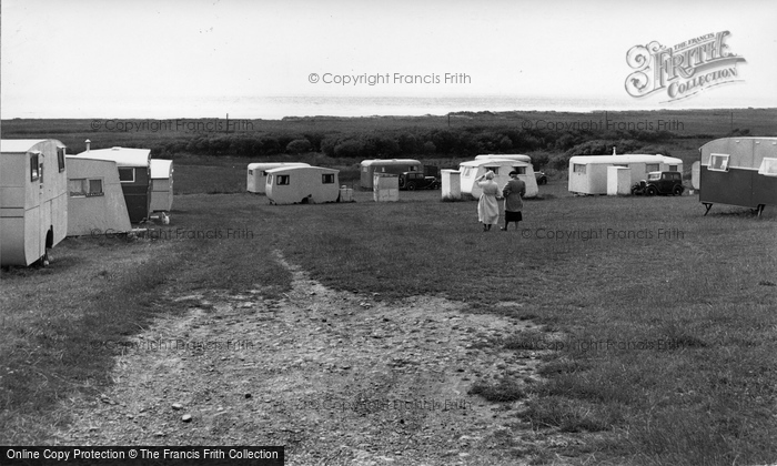 Photo of Llanaber, Wayside Campsite c.1955