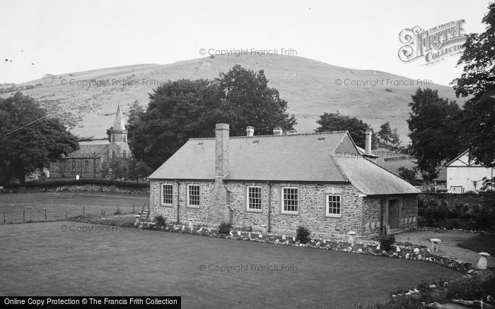 Photo of Llanarmon Dyffryn Ceiriog, Ceiriog Centenary Hall And St Garmon's Church 1936