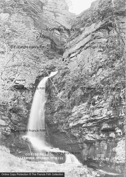 Photo of Llanarmon Dyffryn Ceiriog, Ceiriog Falls c.1939