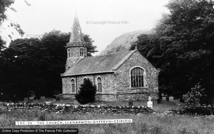 Photo of Llanarmon Dyffryn Ceiriog, Church c.1950