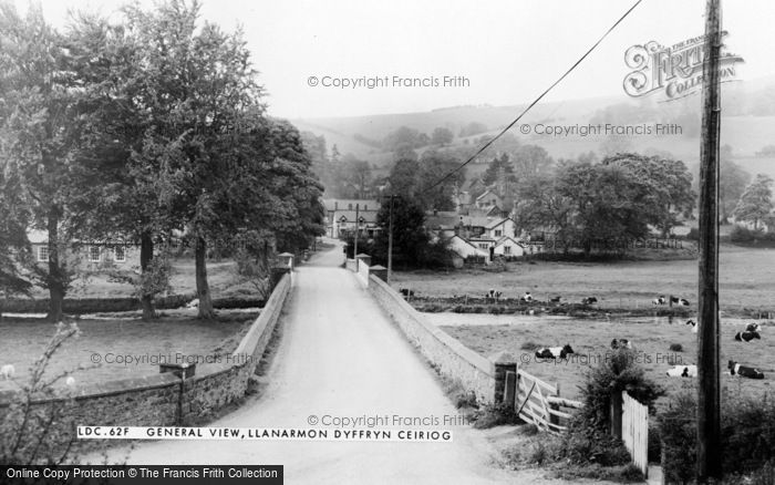 Photo of Llanarmon Dyffryn Ceiriog, General View c.1965
