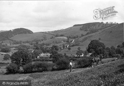 General View Showing Ty-Coch 1936, Llanarmon Dyffryn Ceiriog