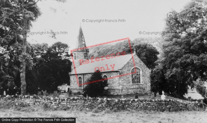 Photo of Llanarmon Dyffryn Ceiriog, St Garmon's Church c.1960