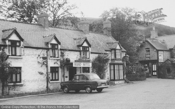Photo of Llanarmon Dyffryn Ceiriog, The Hand Hotel And Post Office c.1960