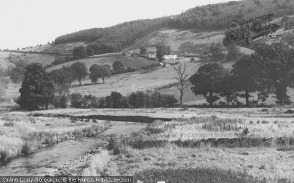 Photo of Llanarmon Dyffryn Ceiriog, The River And Valley c.1965