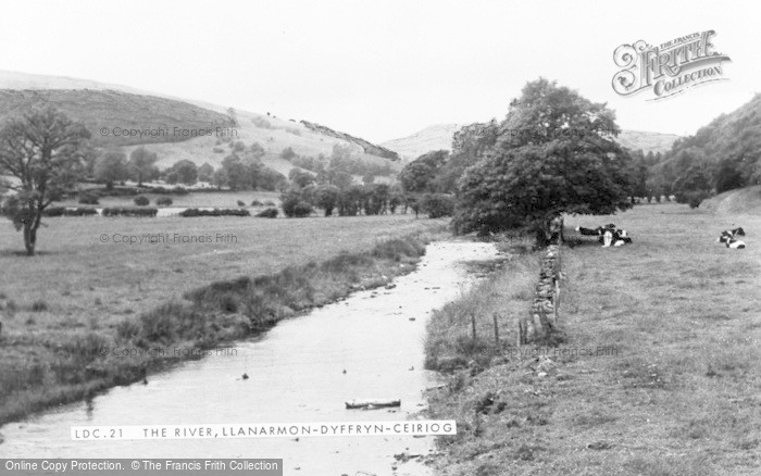 Photo of Llanarmon Dyffryn Ceiriog, The River c.1950