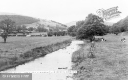 The River c.1950, Llanarmon Dyffryn Ceiriog