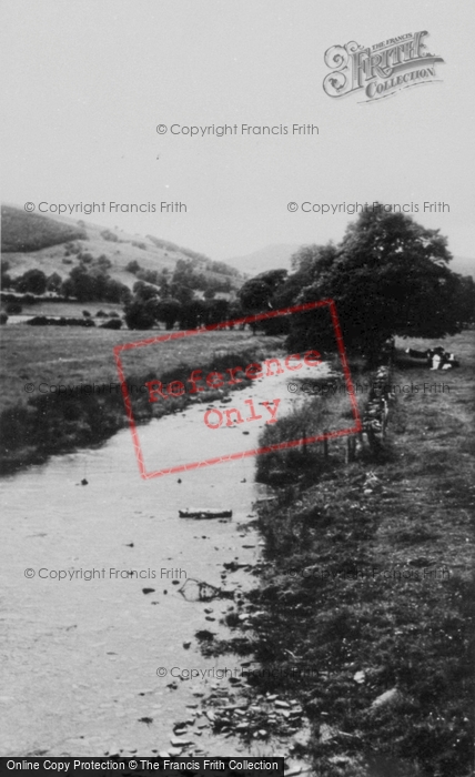 Photo of Llanarmon Dyffryn Ceiriog, The River c.1950