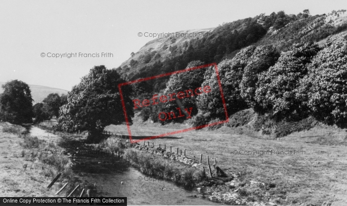 Photo of Llanarmon Dyffryn Ceiriog, The River c.1960