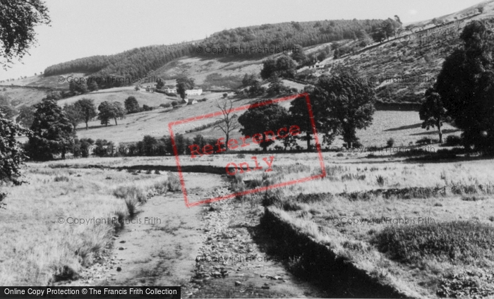 Photo of Llanarmon Dyffryn Ceiriog, The River c.1960