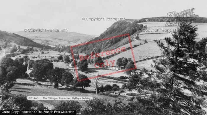 Photo of Llanarmon Dyffryn Ceiriog, The Village c.1960