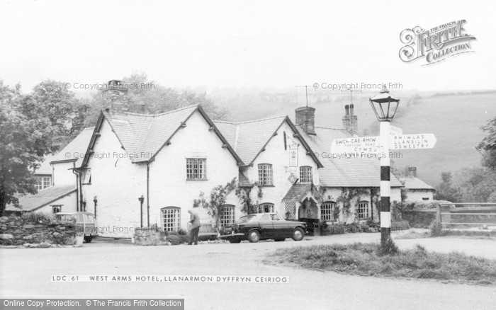 Photo of Llanarmon Dyffryn Ceiriog, The West Arms Hotel c.1965