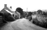 Llanarmon-Yn-Lal, Llangollen Road c.1955, Llanarmon-Yn-Ial