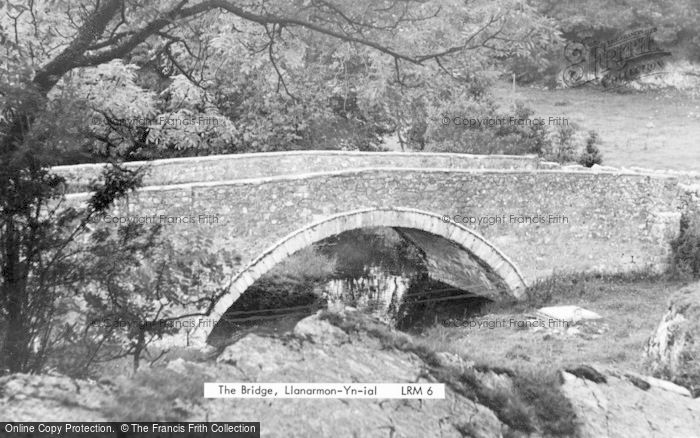 Photo of Llanarmon Yn Lal, The Bridge c.1955