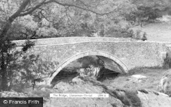 Llanarmon-Yn-Lal, The Bridge c.1955, Llanarmon-Yn-Ial
