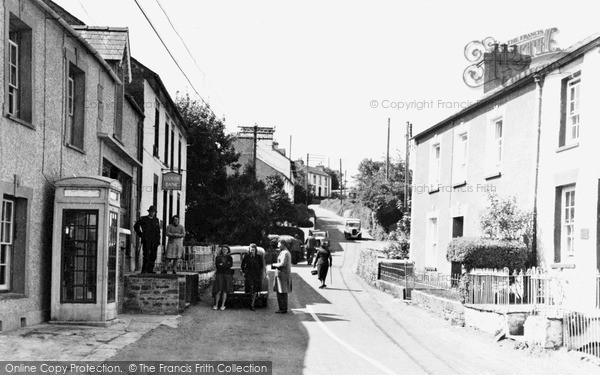 Photo of Llanarth, Main Street c.1955