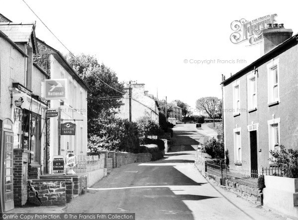 Photo of Llanarth, Main Street c.1960