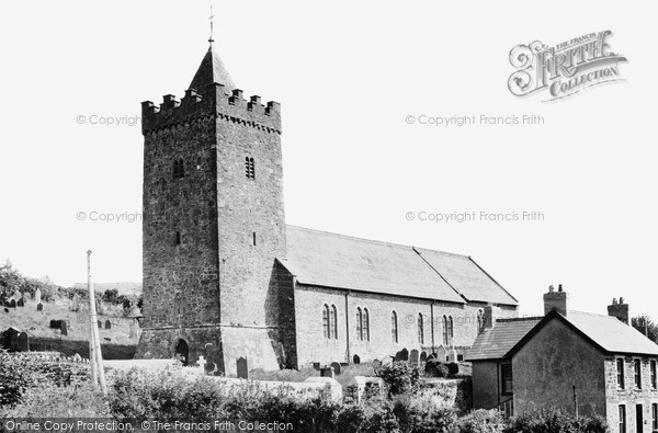 Photo of Llanarth, St David's Church c.1955
