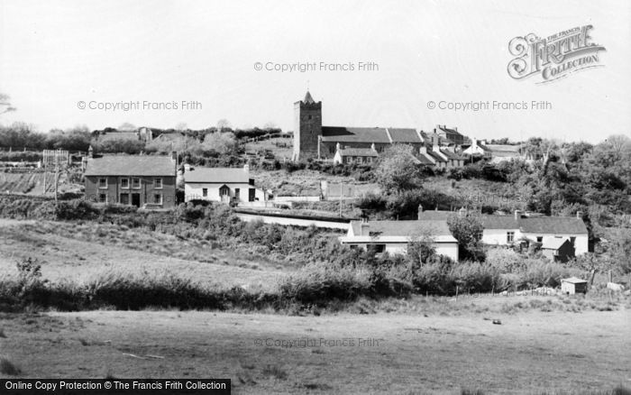 Photo of Llanarth, St David's Church c.1960