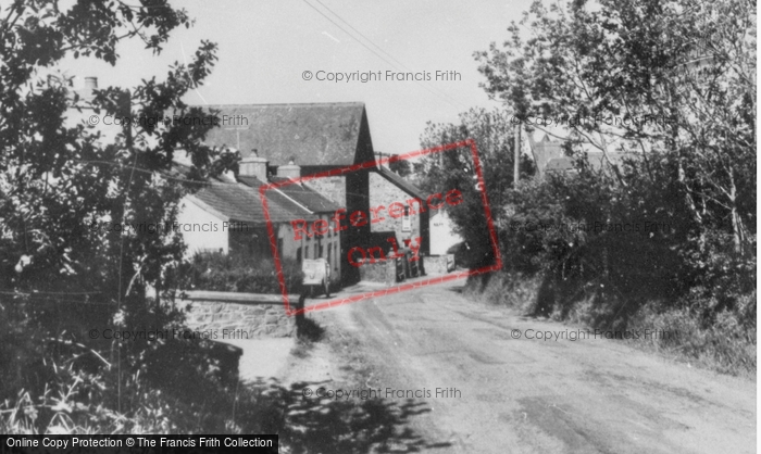 Photo of Llanarth, The Village c.1960