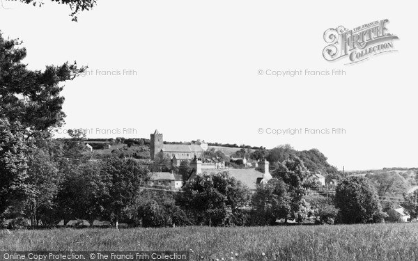 Photo of Llanarth, View From Gwynfryn Field c.1950