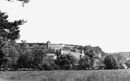 View From Gwynfryn Field c.1950, Llanarth