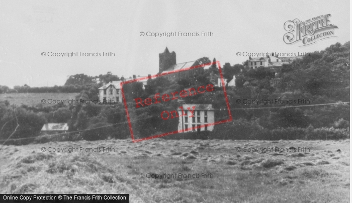 Photo of Llanarth, Village And St David's Church c.1955