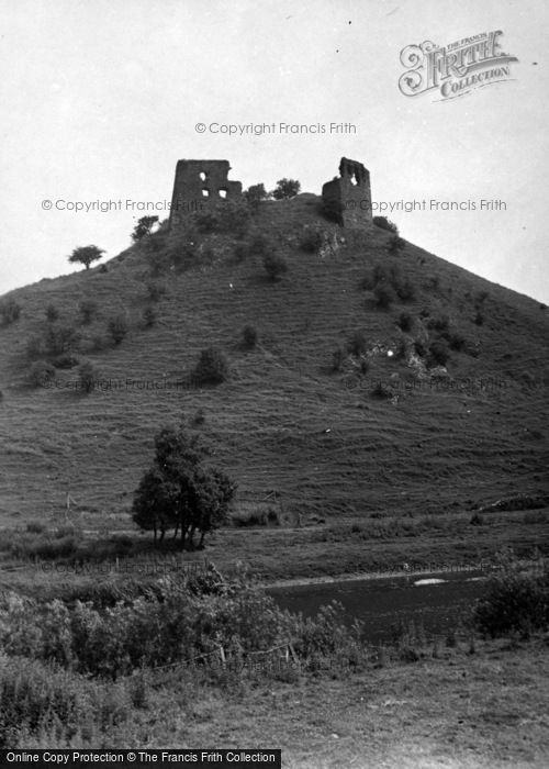 Photo of Llanarthney, Dryslwyn Castle 1953