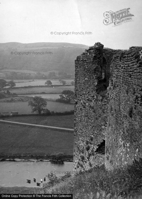 Photo of Llanarthney, Dryslwyn Castle 1953
