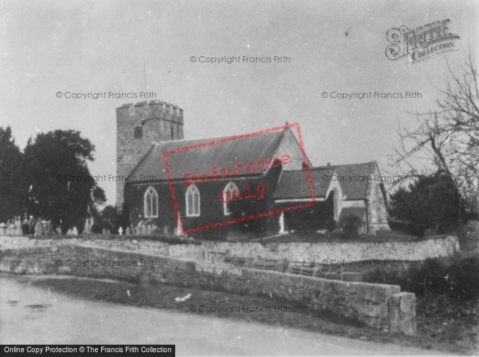 Photo of Llanarthney, St David's Church c.1930