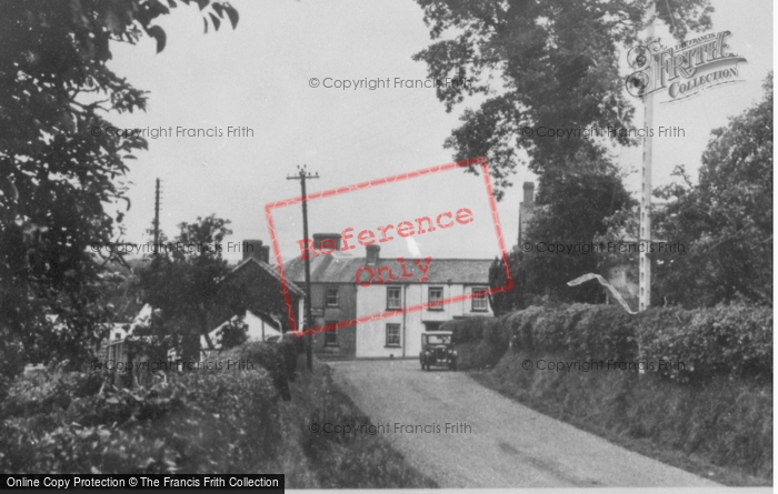 Photo of Llanarthney, The Village c.1950