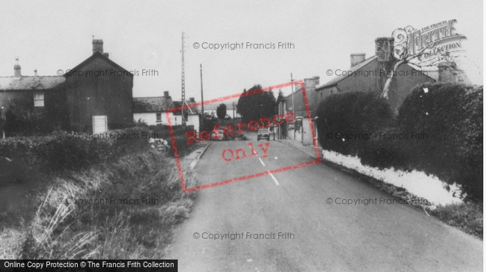 Photo of Llanarthney, The Village c.1955