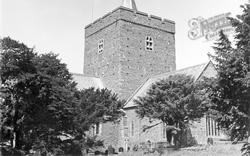 St Padarn's Church 1949, Llanbadarn Fawr