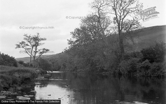Photo of Llanbadarn Fawr, The River 1949