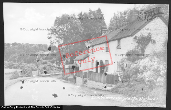 Photo of Llanbadarn Fynydd, Village c.1955
