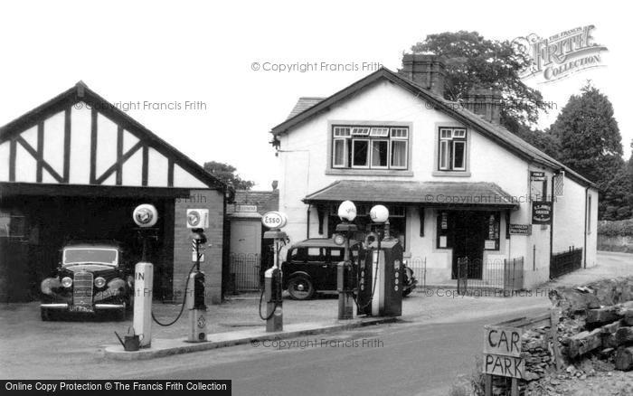 Photo of Llanbdr Dyffryn Clwyd, Post Office Stores And Filling Station c.1936