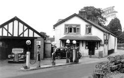 Llanbdr Dyffryn Clwyd, Post Office Stores And Filling Station c.1936, Llanbedr-Dyffryn-Clwyd