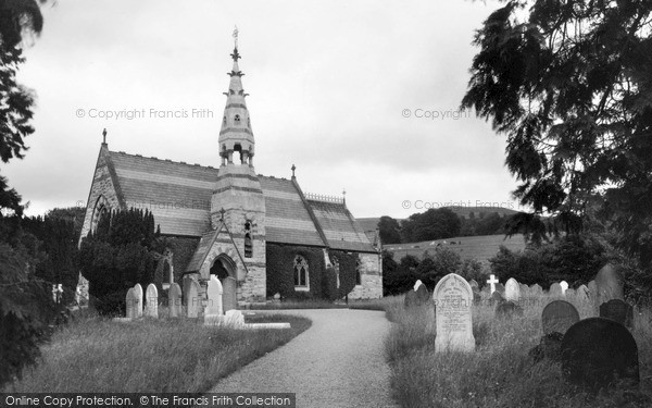 Photo of Llanbdr Dyffryn Clwyd, St Peter's Church c.1936