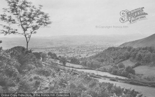 Photo of Llanbdr Dyffryn Clwyd, Vale Of Clwyd From Bwlch Pass c.1936