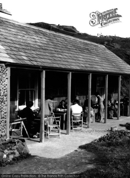 Photo of Llanbedr, A Seaside Cafe c.1955