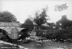 Bridge And Victoria Hotel 1892, Llanbedr